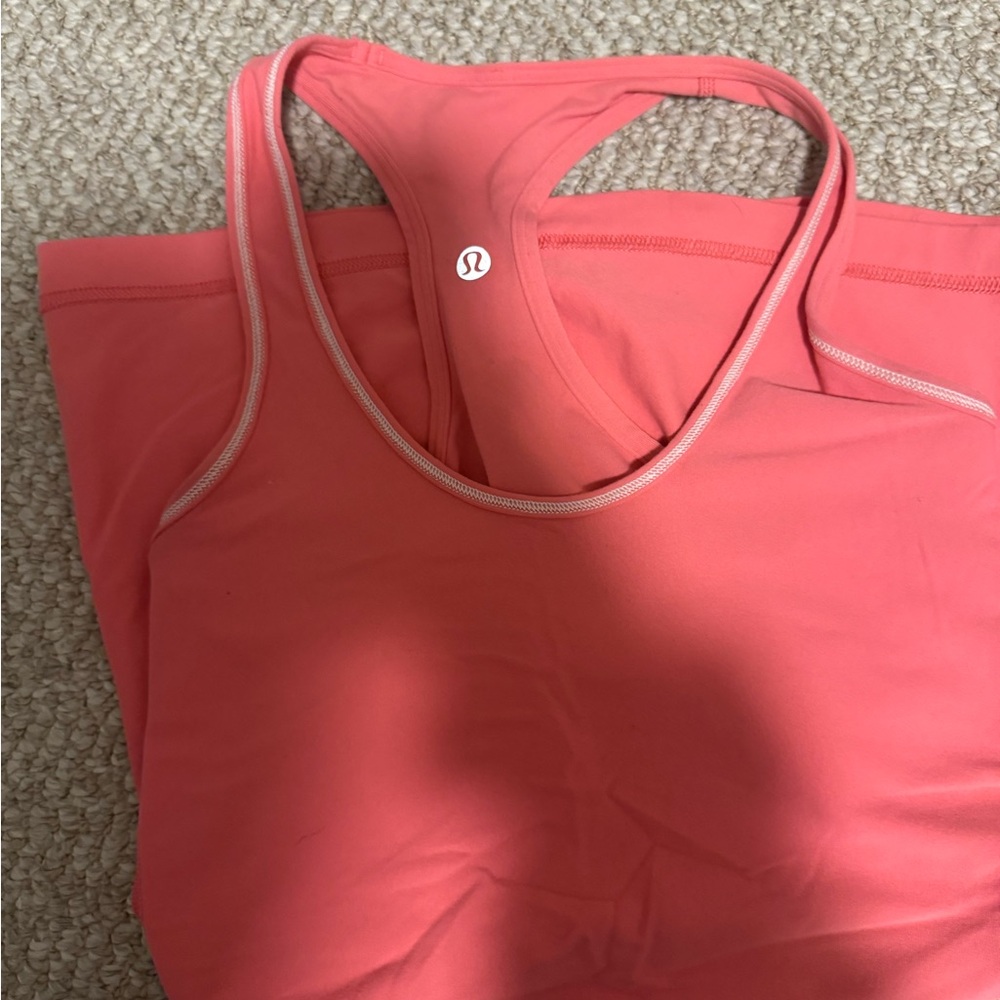lululemon athletica Coral Sports tank